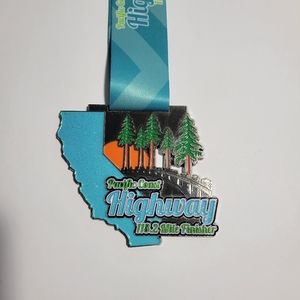 Yes.Fit - Pacific Coast Highway 113.2 Miles Fitness Medal-Add to Your Co…